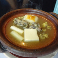 一舞庵 - すっぽん鍋お餅入り。