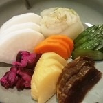 うなぎ 魚政 - お新香