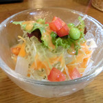 マグズカフェ - ランチセットのサラダ