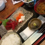 青海 - （ランチ）刺身定食
