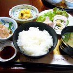 うをすえ - 日替わり定食/840円/イカ焼き