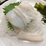 魚魚魚 - スルメイカ刺身　絶品