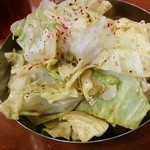 大阪焼肉・ホルモン ふたご - ゴマ塩キャベツ
