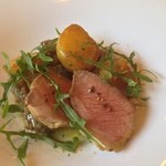 カーサ・デル・チーボ - 仔羊とじゃが芋のピリッと辛いカラブリア風煮込みと そのアッロースト