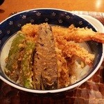驀仙坊 - 海老天丼 