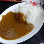 軽食 喫茶 リバー - 「ミニカレー」牛筋カレー？