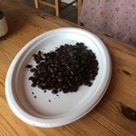焙煎したての豆