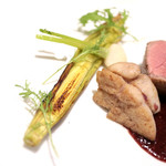 レストラン エテルニテ - 付け合わせはヤングコーン・姫かぶら '15 5月上旬