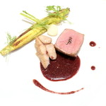 レストラン エテルニテ - オーストラリア産 仔牛ロースとリ・ド・ヴォーのポワレ '15 5月上旬