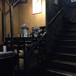 Miyata Ya Kohi Renga Kan Kafe - 二階に上がる階段