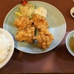 味園 - からあげ定食864円