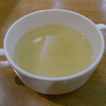 レストランBON - ハヤシライスのセット付属のスープ