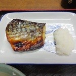 トミヤ食堂 - 焼魚定食のサバ