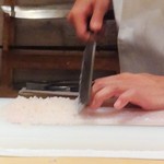 くろぎ - 鱧の骨切り