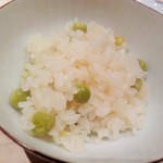 くろぎ - うすい豆の炊き込みご飯