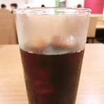 Guran pa - ≪'15/06/24撮影≫サラダセット+大盛り 900円 のアイスコーヒー