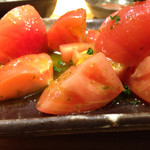 綱島の串屋横丁 - バジルトマト