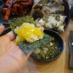 옹기꽃게장 - 海苔巻き