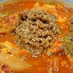 大野屋 - 超超辛納豆クッパ麺（冷麺の麺）