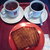 ヤクン・カヤ・トースト - 料理写真:カヤトーストとヤクンコーヒーのセット