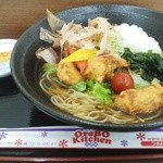 オレボステーション - 「鶏天おろしラーメン」580円