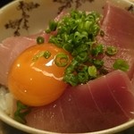 鶴に橘 - 〆のまぐろご飯