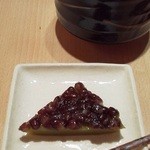 茶房こげつ - 「水無月」抹茶味