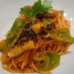 YAICHIRO - 万願寺唐辛子とナスのトマトソース