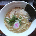 らーめん屋 あやきよ - あじにぼラーメン７５０円（期間限定）