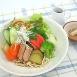 元氣亭 - サラダうどん　野菜たっぷり！期間限定