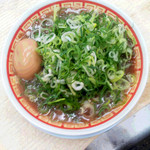 らーめん藤 - 料理写真:煮卵入りねぎかすラーメン