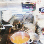 めだかタンタン - ●シミュレーション▶︎【8】この厨房で伝説の担々麺が出来上がっています！【2015年6月25日撮影】
