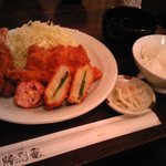 勝烈庵 - 5月の五山定食