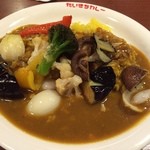 だいきちカレー - 揚げ野菜カレー