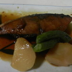 かねこ食堂 - 煮魚（ぶり）