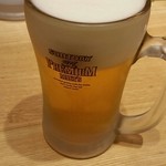 大阪王将 - 生ビール530円