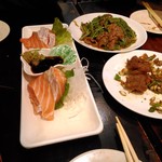 中央市場生猛海鮮 - サーモン刺身