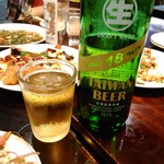 中央市場生猛海鮮 - 台湾ビール