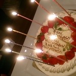 ラバーマ - ろうそくはお家にあった細いろうそくに取り替えました。バースデーって楽しいナ♪
                                みんな喜んでくれたから幕張まで足を運んで良かったデス(^^)!!