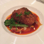 ブリのカツレツ トマトソース