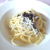 フォーシーズン - ナスとしらすのペペロンチーノ