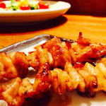 竹とんぼ - とり皮串焼き