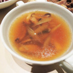 ライブキッチン COOKA - スープもコクがあって美味しい～♪