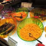 ライブキッチン COOKA - パプリカに、海藻、コーン。
      