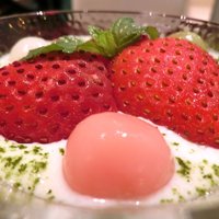 過門香 赤坂溜池山王店 - <'15/06/26撮影>宇治抹茶杏仁豆腐 842円