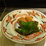 藤多 - 万願寺とうがらしと、鴨のフライ