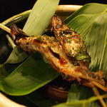 懐石 八泉 - 鮎の木の芽焼き