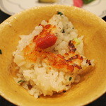懐石 八泉 - 炊き込みご飯はおこげ付き♪