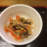 おふくろ亭 - ホル鍋定食 飯大 ニンニクがっつり 500円