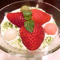 過門香 赤坂溜池山王店 - <'15/06/26撮影>宇治抹茶杏仁豆腐 842円